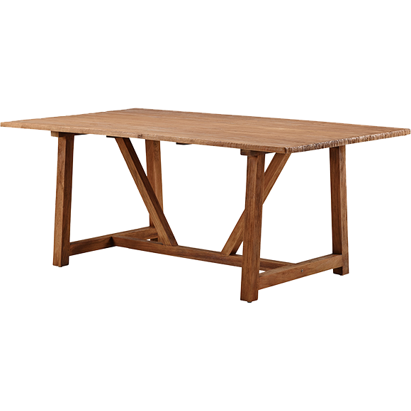 Teak indoor dining online table