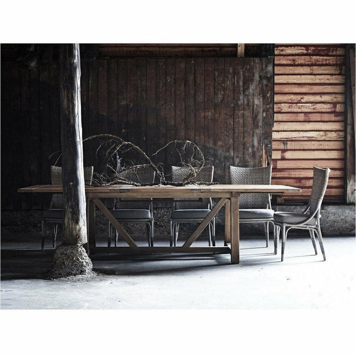 Sika-Design Teak George Dining Extension Table, Outdoor-Dining Tables-Sika Design-Heaven's Gate Home, LLC