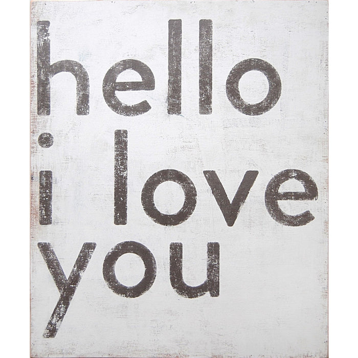 Sugarboo & Co. Hello I Love You Art Print