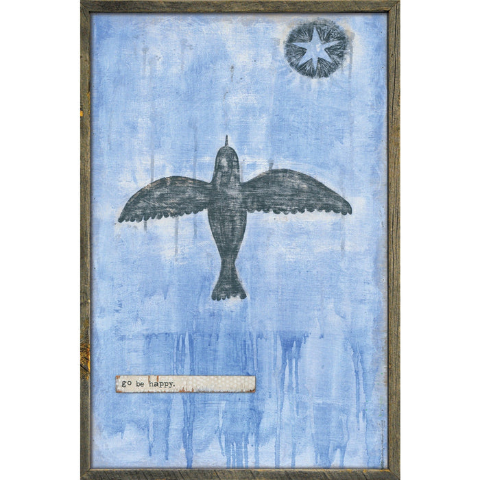 Sugarboo & Co. Go Be Happy Art Print