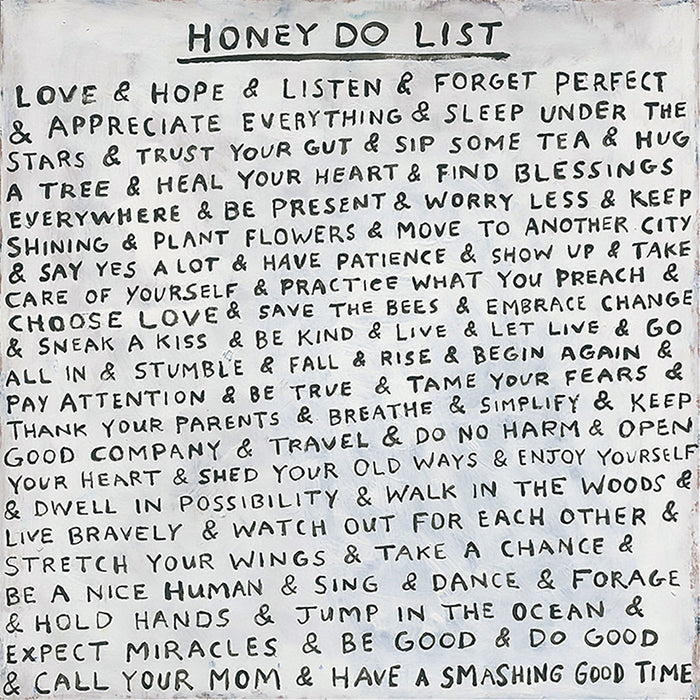 Sugarboo & Co. Honey Do List Art Print