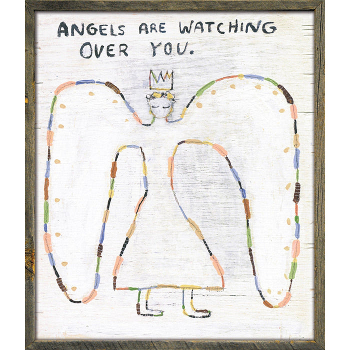 Sugarboo & Co. Angels Are Watching Art Print