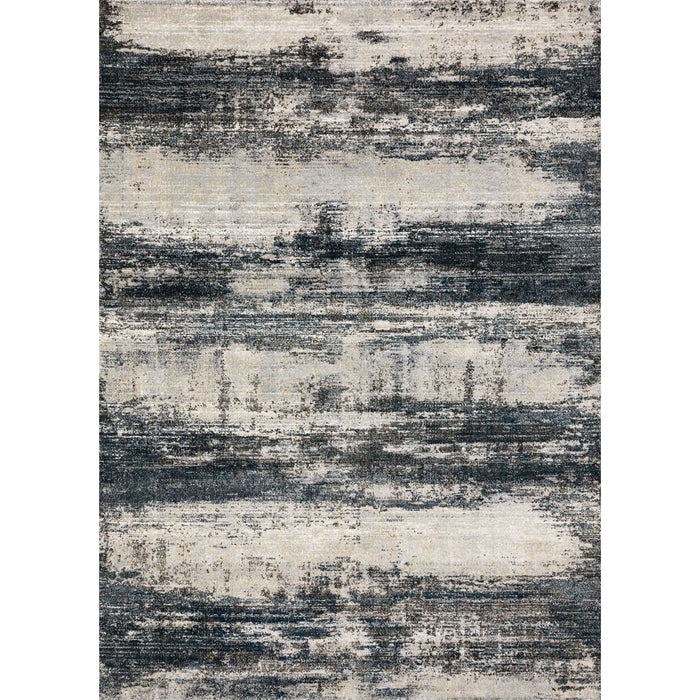 Loloi Augustus AGS-07 Contemporary Power Loomed Area Rug-Rugs-Loloi-Navy-1'-6" x 1'-6" Sample-Heaven's Gate Home, LLC