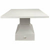 CFC Zinnia Dining Table, Oak, Angel White, 102" L-Dining Tables-CFC-Heaven's Gate Home, LLC