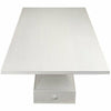 CFC Zinnia Dining Table, Oak, Angel White, 102" L-Dining Tables-CFC-Heaven's Gate Home, LLC