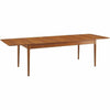 Greenington Erikka Solid Bamboo Double-Leaves Extensible Dining Table, Amber