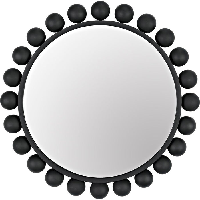 Primary vendor image of Noir Cooper Mirror, Black Steel
