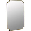 Primary vendor image of Noir Convexed Mirror, Steel, Antique Brass