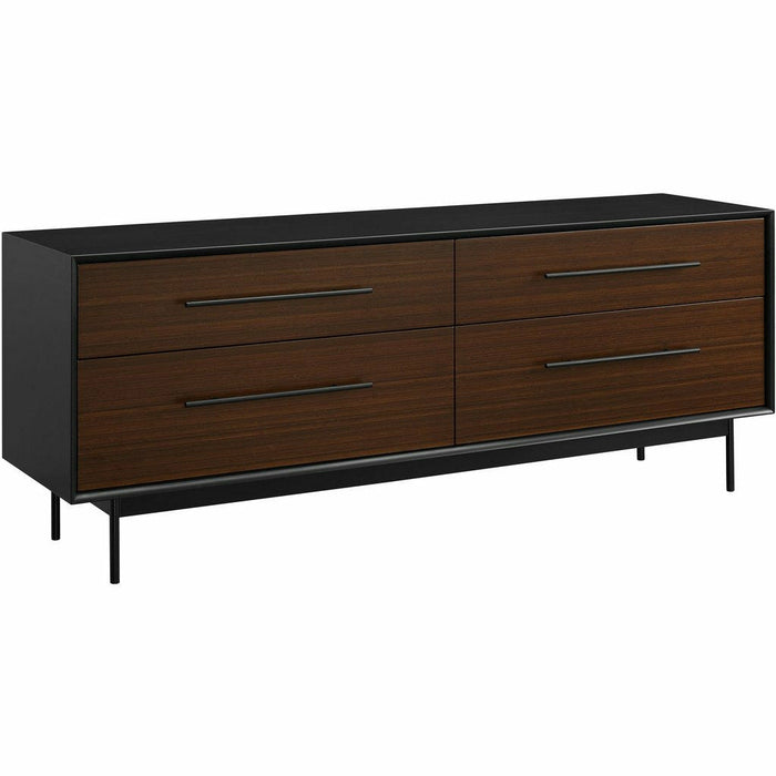 Greenington Park Avenue Solid Moso Bamboo 4 Drawer Dresser, Ruby