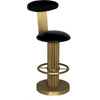 Primary vendor image of Noir Sedes Counter Stool, Steel w/ Brass Finish, 16" W