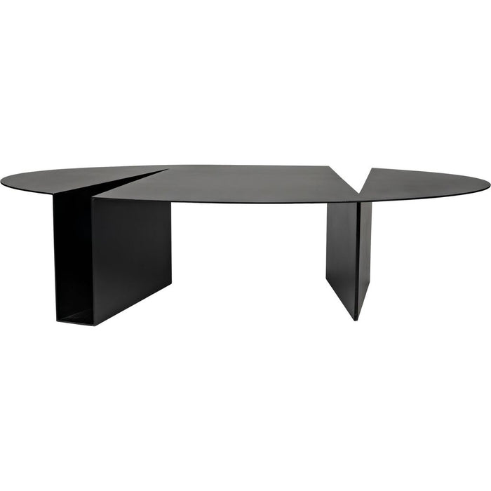 Primary vendor image of Noir Minerva Coffee Table, Black Steel, 29.5"