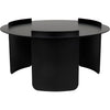 Primary vendor image of Noir Thor Coffee Table, Black Steel, 36"