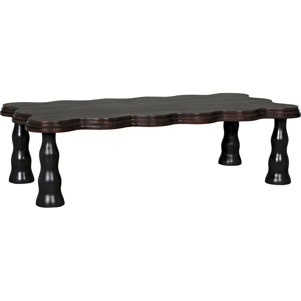 Primary vendor image of Noir Lilly Coffee Table, Pale - Mahogany, 32"