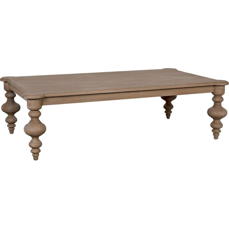Primary vendor image of Noir Graff Coffee Table, Weathered - Mahogany, 37.5