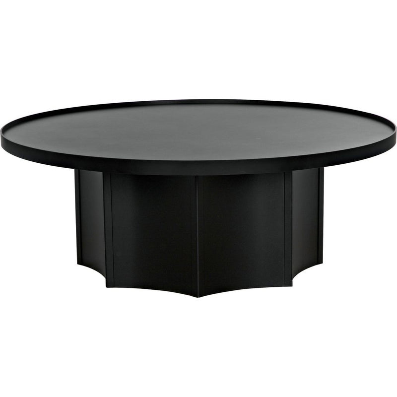 Primary vendor image of Noir Rome Coffee Table, Black Steel, 47.5