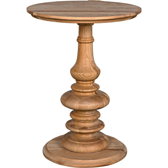 Primary vendor image of Noir Old Elm Pedestal Side Table, 20"