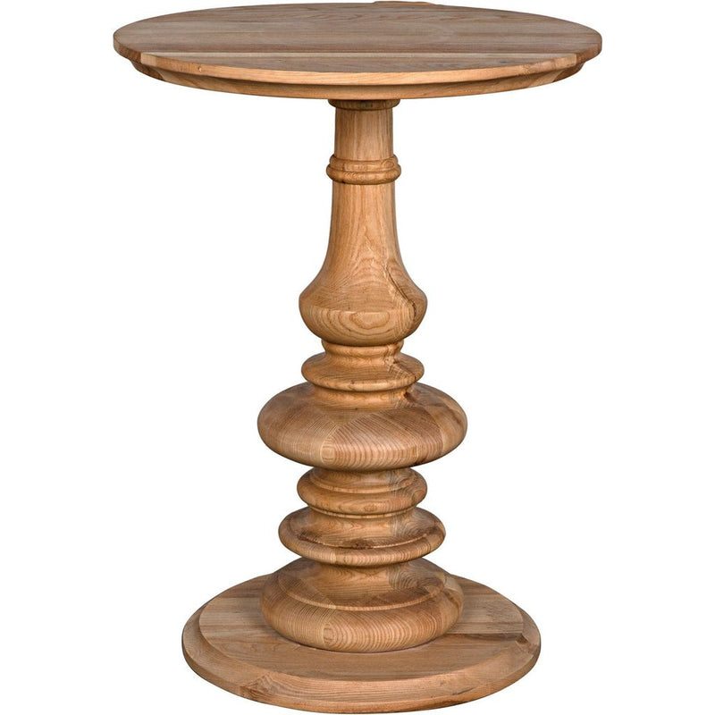 Primary vendor image of Noir Old Elm Pedestal Side Table, 20