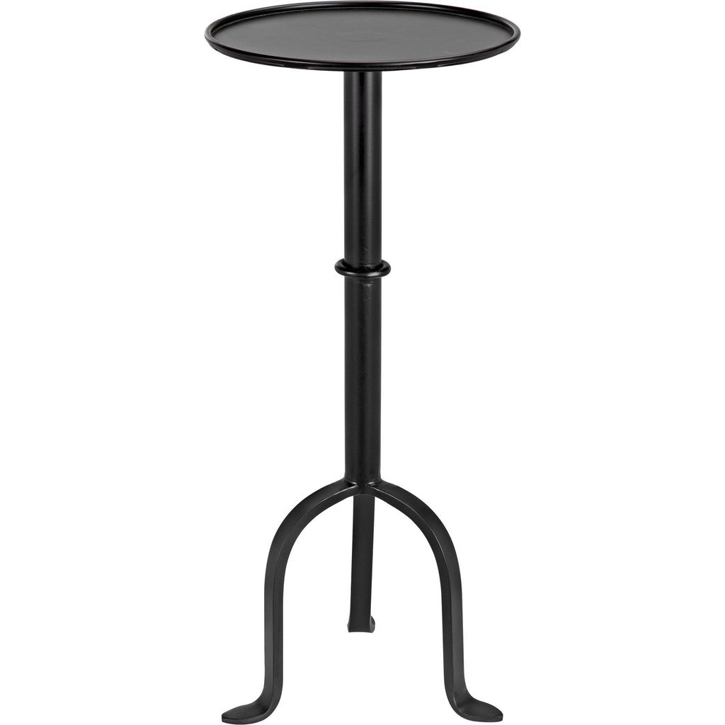 Primary vendor image of Noir Tini Side Table, Black Steel, 10"