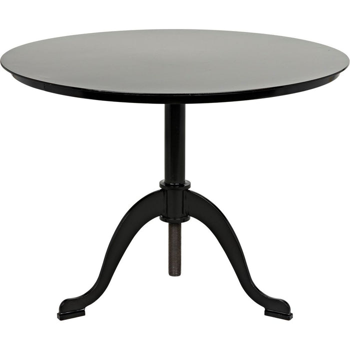 Primary vendor image of Noir Kaldera Side Table, Black Steel, 30"