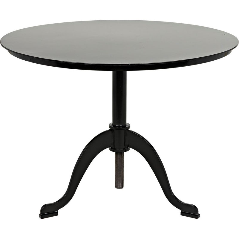 Primary vendor image of Noir Kaldera Side Table, Black Steel, 30