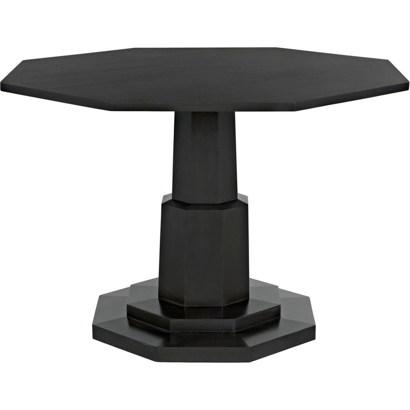Primary vendor image of Noir Octagon Table, Pale - Mahogany & Veneer, 45