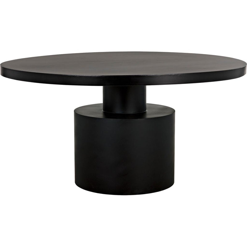 Primary vendor image of Noir Marlow Dining Table, Black Steel, 59