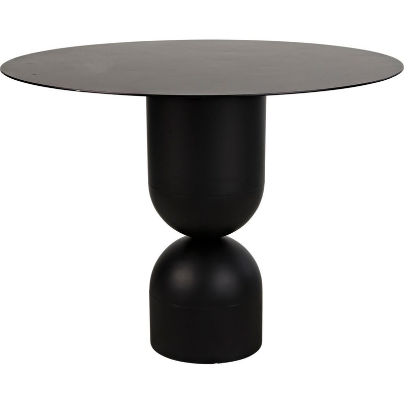 Primary vendor image of Noir Wanda Dining Table, Black Steel, 39.5