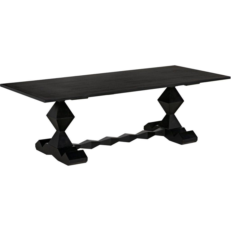 Primary vendor image of Noir Madeira Dining Table, Hand Rubbed Black - Mahogany, 40