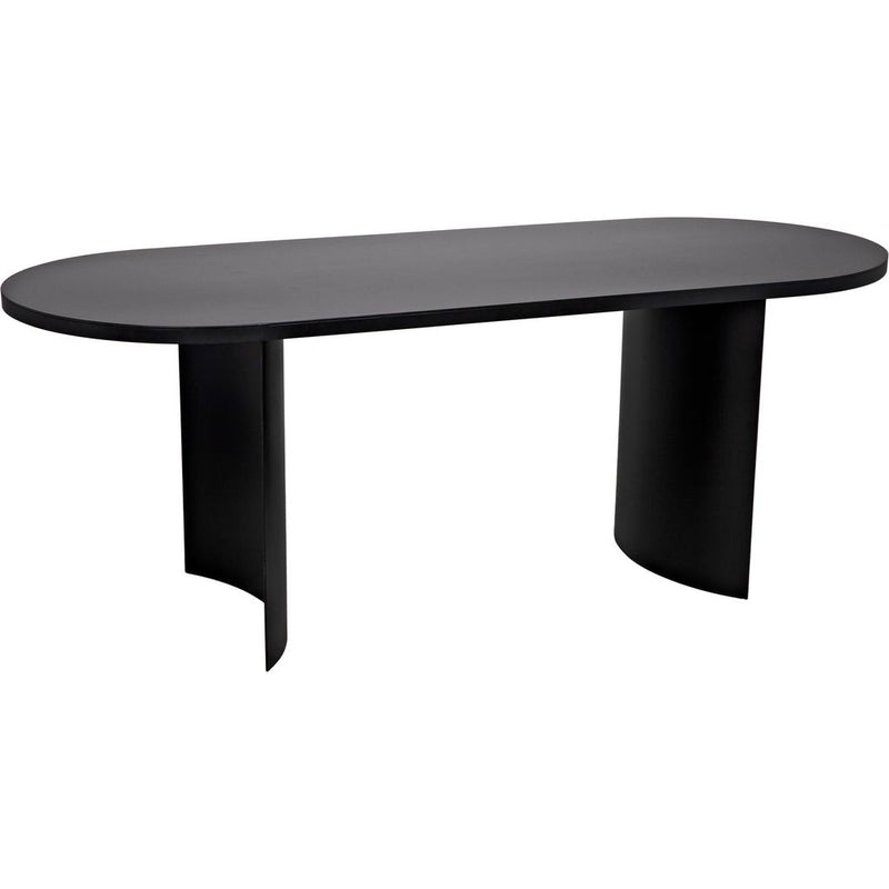Primary vendor image of Noir Concave Table - Industrial Steel, 32