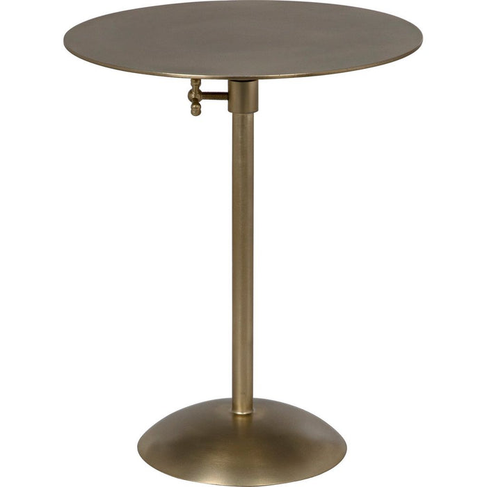 Primary vendor image of Noir Felix Side Table, Metal w/ Brass Finish, 16.5"