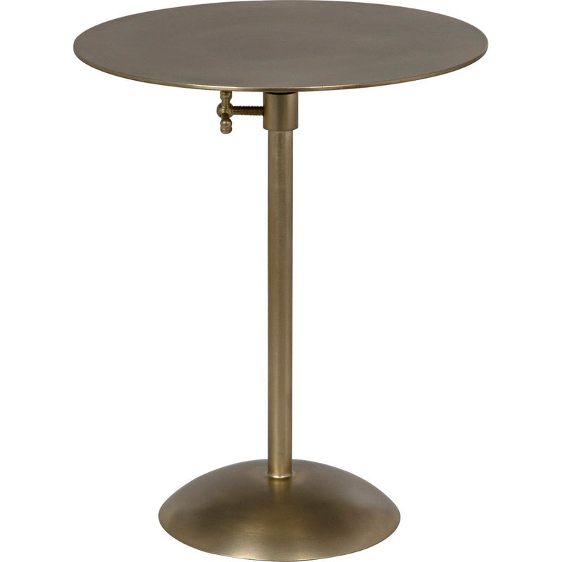 Primary vendor image of Noir Felix Side Table, Metal w/ Brass Finish, 16.5