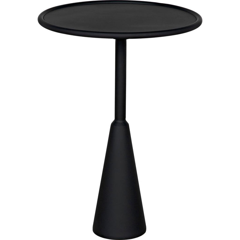 Primary vendor image of Noir Hiro Side Table, Black Steel, 17