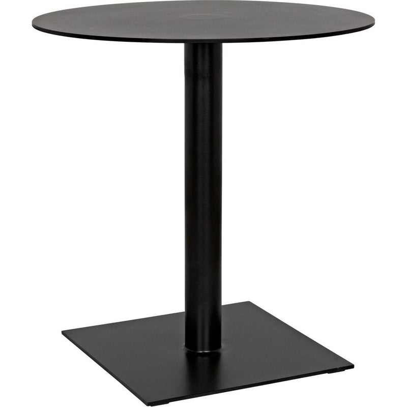 Primary vendor image of Noir Mies Side Table, Black Steel - Cast Iron, 26