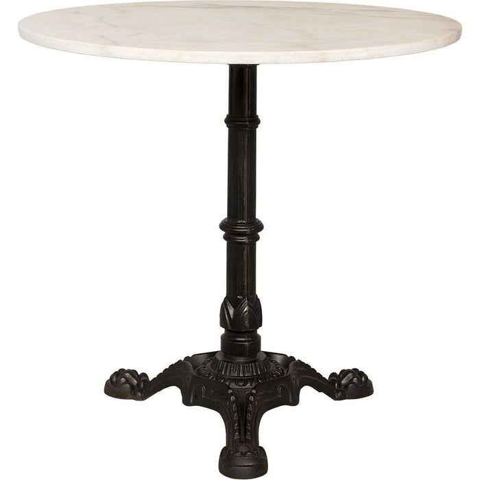 Primary vendor image of Noir Theresia Side Table - Cast Iron & Bianco Crown Marble, 30"