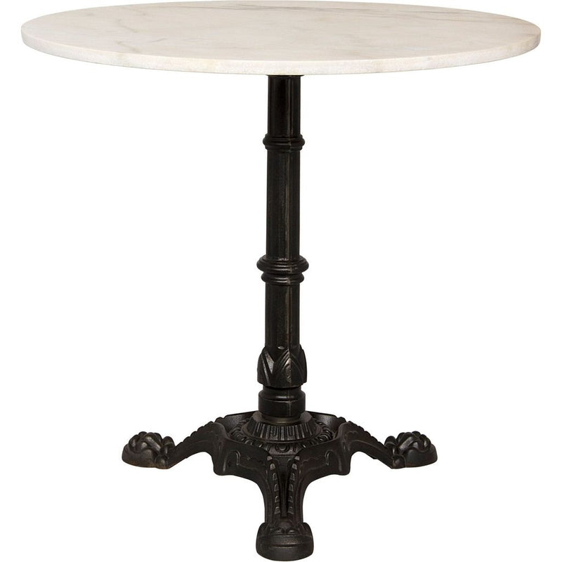 Primary vendor image of Noir Theresia Side Table - Cast Iron & Bianco Crown Marble, 30