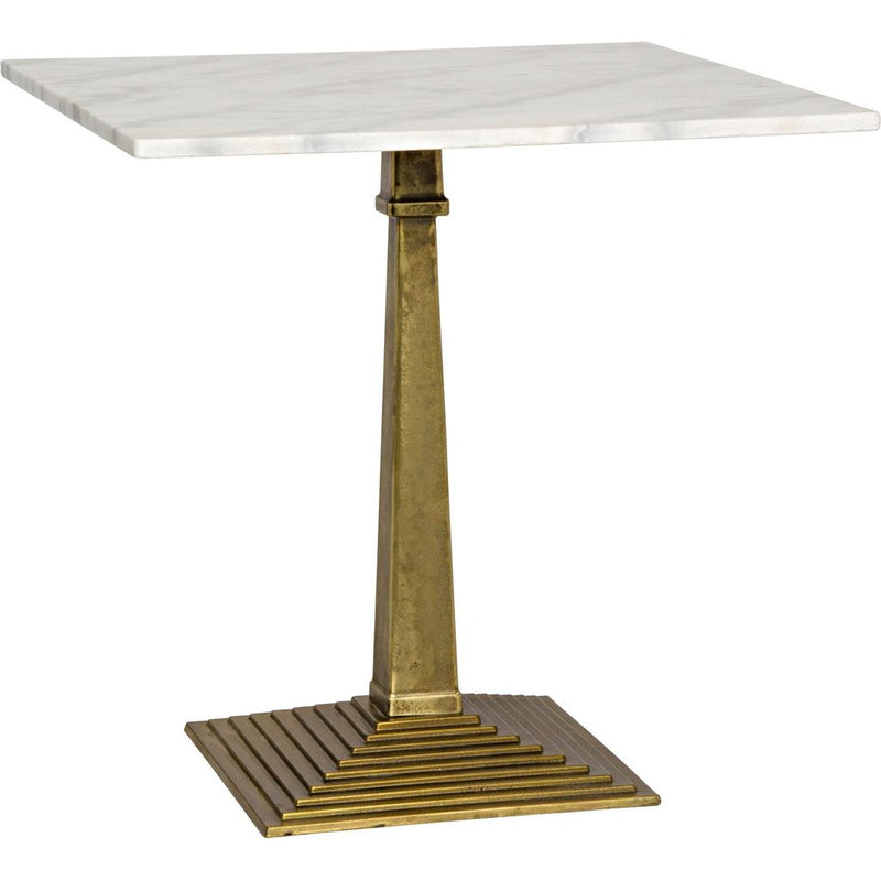 Primary vendor image of Noir Fadim Side Table - Cast Iron & Bianco Crown Marble, 30
