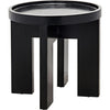 Primary vendor image of Noir Gavin Side Table, Hand Rubbed Black - Mahogany & Veneer, 25"