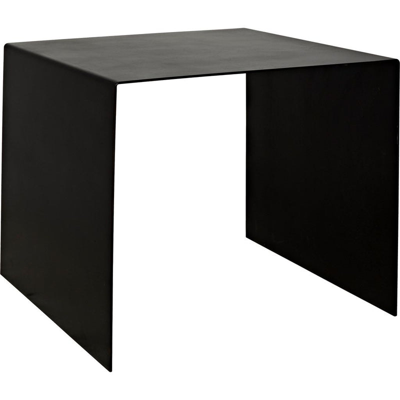 Primary vendor image of Noir Yves Side Table, Large, Black Steel, 24