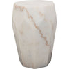 Primary vendor image of Noir Monolith Side Table - Bianco Crown Marble, 13"