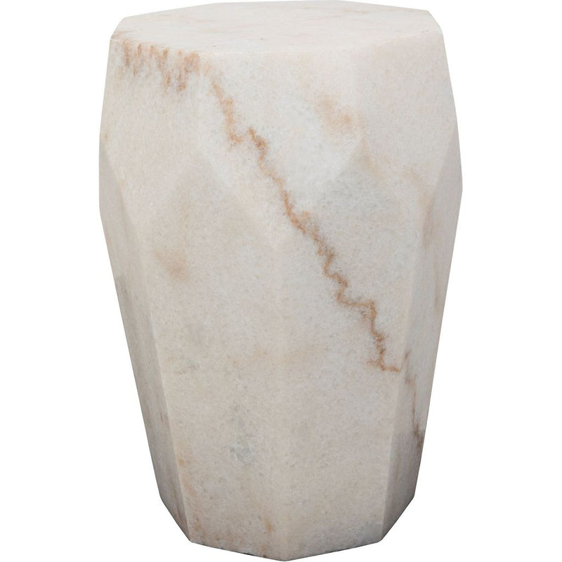 Primary vendor image of Noir Monolith Side Table - Bianco Crown Marble, 13