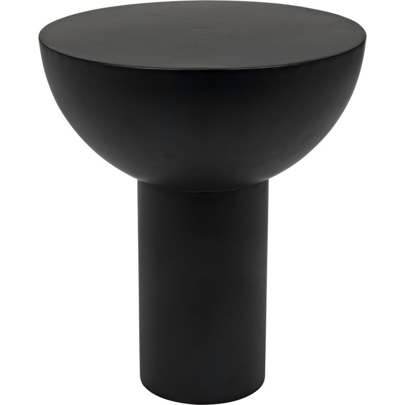 Primary vendor image of Noir Touchstone Side Table, Black Steel, 18