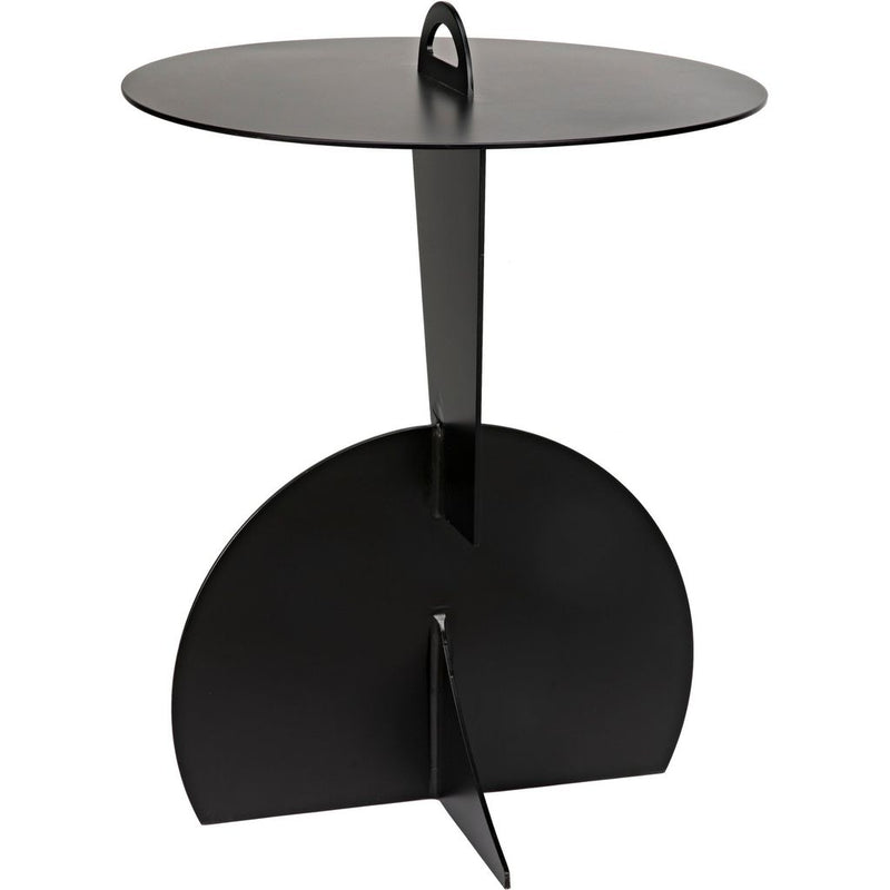 Primary vendor image of Noir Mobilis Side Table, Black Steel, 20