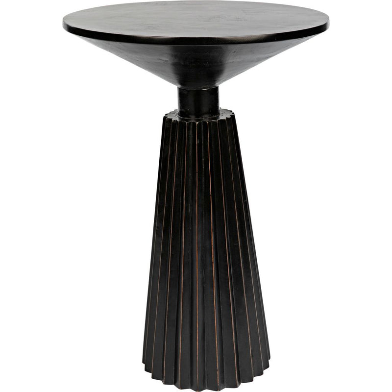 Primary vendor image of Noir Orson Side Table, Hand Rubbed Black - Mahogany & Veneer, 18