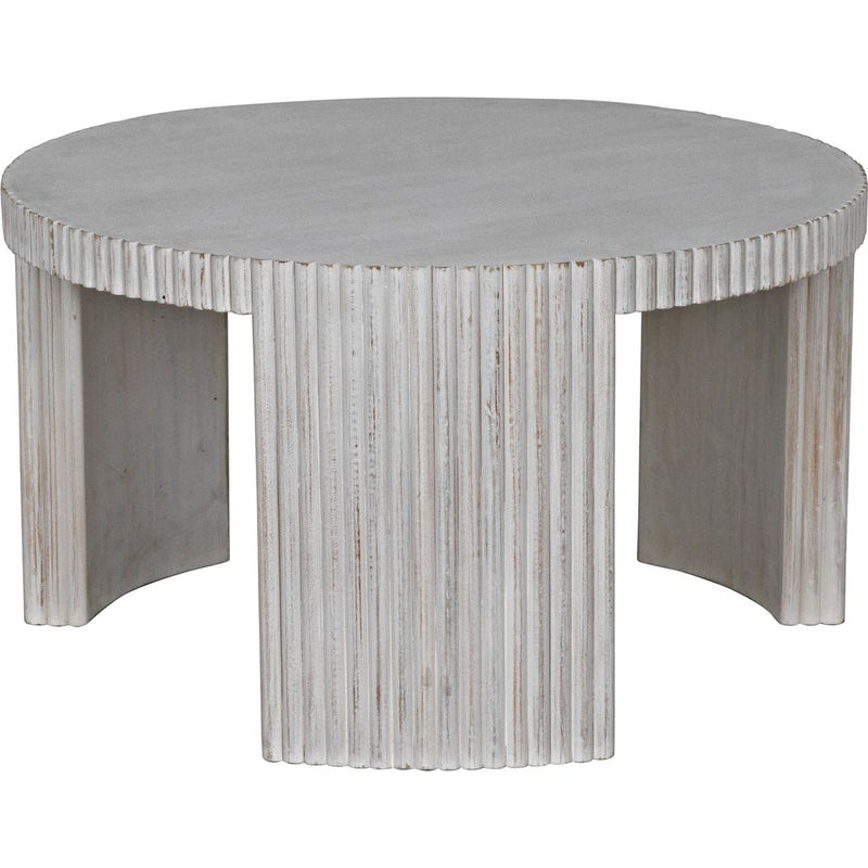 Primary vendor image of Noir Jgor Side/Coffee Table, White Wash - Mahogany, 32