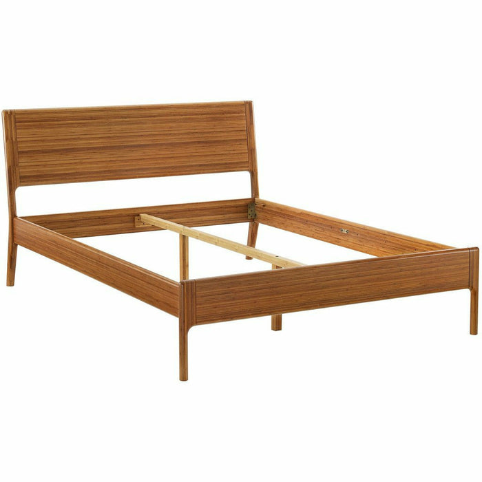 Greenington Ventura Solid Moso Bamboo Platform Bed, Amber
