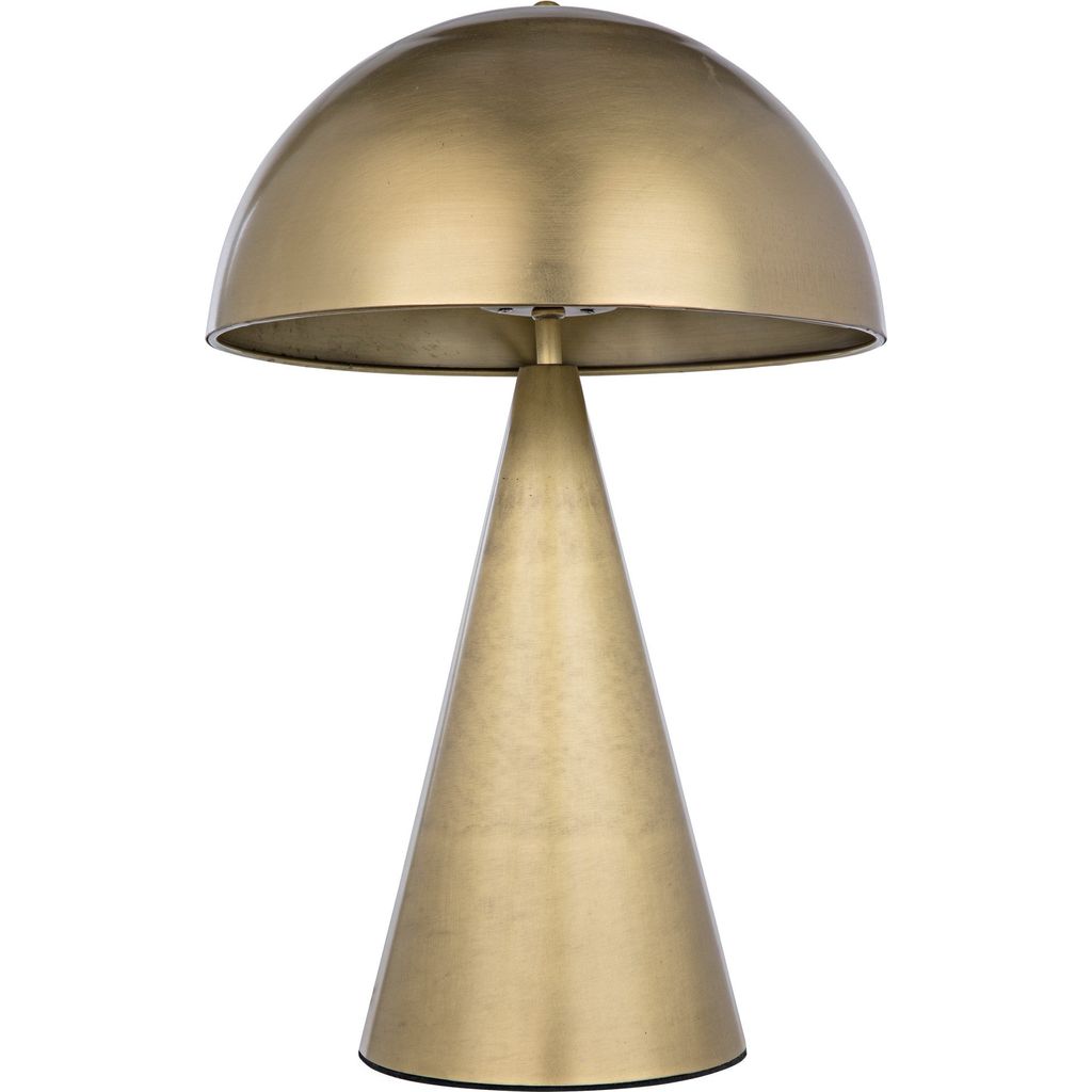 Primary vendor image of Noir Skuba Table Lamp, Metal w/ Brass Finish, 13.5"