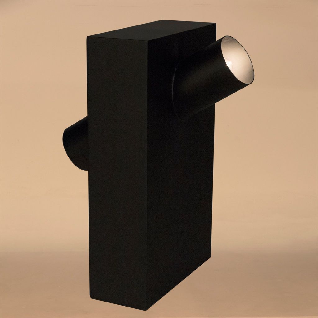 Primary vendor image of Noir Topo Lamp, Black Steel, 17.5"