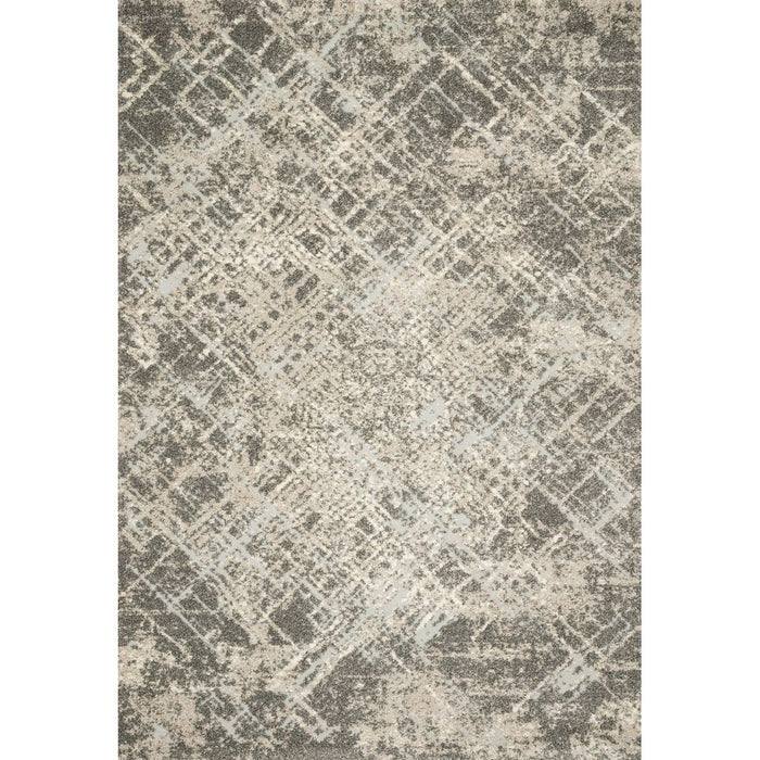 Loloi Landscape LAN-05 Contemporary Power Loomed Area Rug-Rugs-Loloi-Gray-1'-6" x 1'-6" Sample-Heaven's Gate Home, LLC