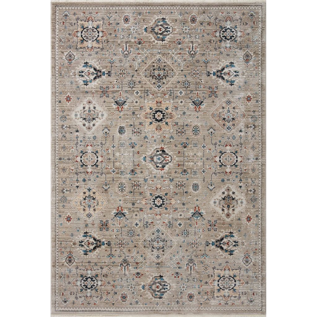 Loloi Leigh LEI-02 Transitional Power Loomed Area Rug-Rugs-Loloi-Brown-18" x 18" Sample-Heaven's Gate Home, LLC