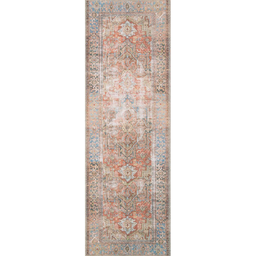 Loloi Loren LQ-15 Traditional 100% Polyester Vintage Hand-Knotted Area Rug